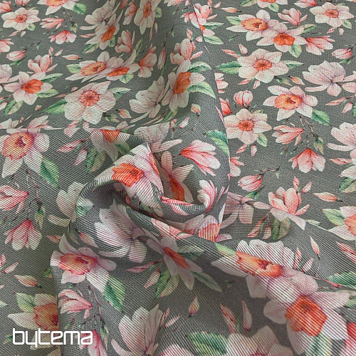 Tissu déco CESIRA fleurs