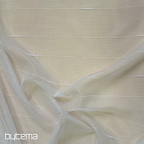 Rideau 2931/10 rayures blanc